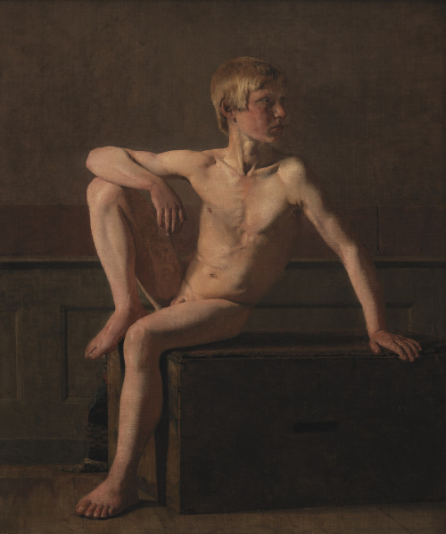 Christen Købke (1810-1848)  Sitting Boy,   National Gallery