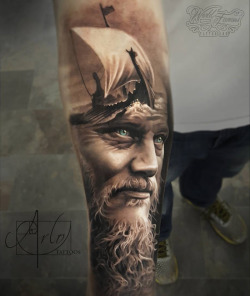 tattooideas123:  King Ragnarhttp://tattooideas247.com/king-ragnar/