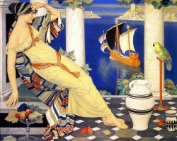 shakypigment:   Joseph Edward Southall,1843-1944 Ariadne in Naxos,