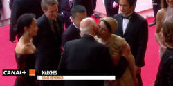 The kiss that earned Leila Hatami a public spanking. We think
