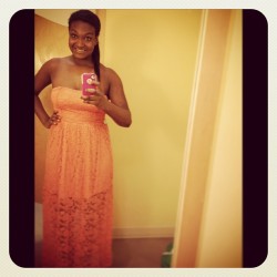 toongirl11:  My dress for my brothers wedding <3 #whitagram