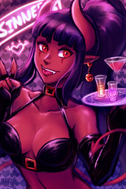 welcome to sinners: best club & bar in all of the underworld!
