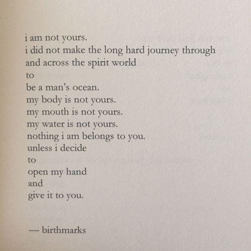 interiorplay:histoire-d-elle:  nayyirah waheed, from Salt.  