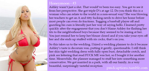 pmdcaptions:  Honeymoon: a cuckold story   I donâ€™t think this story got enough love. Itâ€™s maybe the best thing Iâ€™ve ever written.