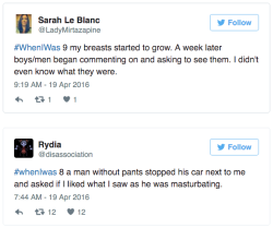 this-is-life-actually:  Women reveal their disturbing experiences