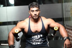 bighugeguys:  Sangram Chougule.  Handsome, very muscular, mounds