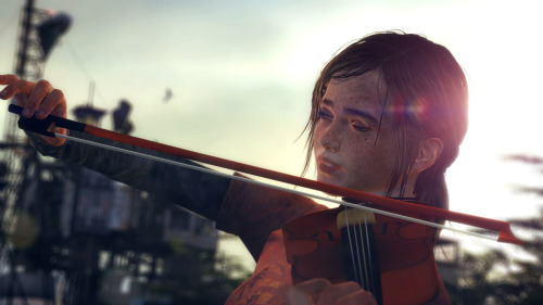 Inspired on this. As Iâ€™m still on my adventure to find some of my perverted motivation.Â Have Ellie playing the violin <3Just looking at it gives me life…This was hard ok.