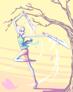 chelschubs:  Finally finished this picture of Pearl. The background