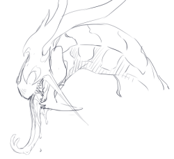 kelaruj:  some I-wish-dragon-kamui-had-a-tongue doodles 