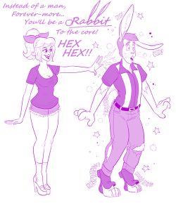 macguffin78:  Bibi gives the “Hex Hex” treatment. (Hornbuckle)