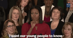 vox: Michelle Obama’s last speech as first lady was a tearful,