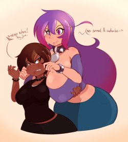 fyxefox:  Fyxie harassing her favourite plaything! Also they’re
