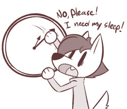 theartmanor:I already have a terrible sleeping schedule! Why