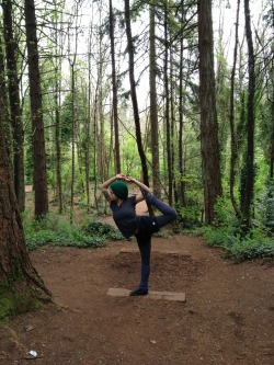 mayur-asana:  elizabeth-antoinette:  Natarajasana variation in