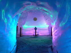 medicine:  Ice cave in the Mer de Glace near Chamonix Source
