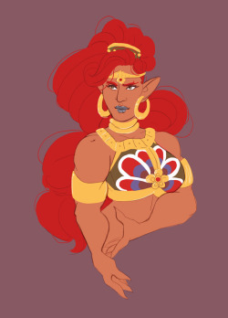 littlekikis:Urbosa doodle. 