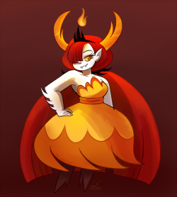 angry-nettle: I love Hekapoo’s red and yellow colour scheme 