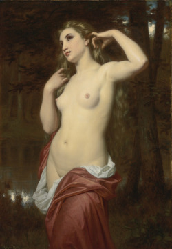 The Bather Hugues MerleOil on canvasc. 1870