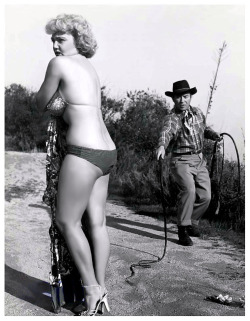 burleskateer: WHIP TEASE Jennie Lee appears in the pages of the