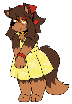 krisispiss: Amber almost never takes off her tribal chief robes,
