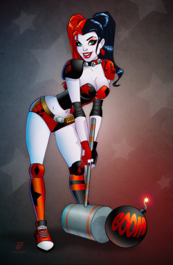 imthenic:  Harley Quinn from the New 52 by PatrickFinch 