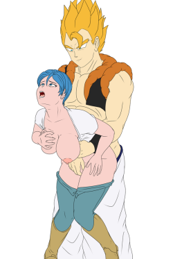 dbzhentai4you:  Gogeta fucks Bulma