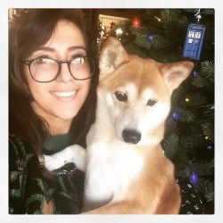 Merry Doctor Who Christmas Special Day from me and the birthday pup! ❤️❤️