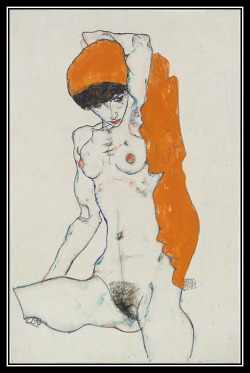 adhemarpo:Egon Schiele - Nu  - 1914