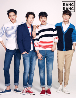 k-is-for-korea:  CNBLUE for BANGBANG’s Spring 2014 Ad Campaign