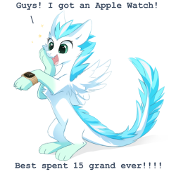 ask-patch:  Got an Apple Watch Edition!Isn’t it awesome?  Pffft