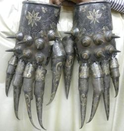 unexplained-events:  Bear Paw Armor Cuprum Arm Guard, Indo Persian