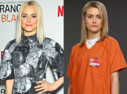 miss-mandy-m:  Some members of the OITNB cast- out of costume!Source