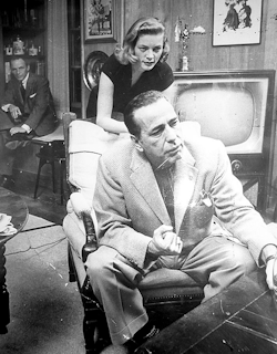:  Frank Sinatra, Lauren Bacall and Humphrey Bogart 
