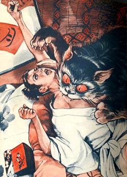 viridi-luscus-monstrum:  Nekomata (cat monster) Illustrated Book