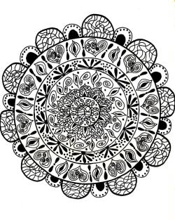 #mandala #inkart #graphicdesign #instaart #tumblr #tumblerartist