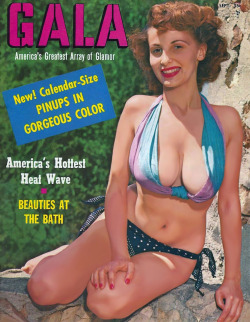 Donna Mae “Busty” Brown appears on the cover of the September