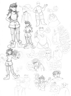 Its that time of year where I post a bunch of sketch dumps!  I