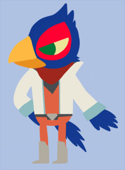 Falco in the style of A Night in the Woods! I chose the SF64