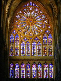 travelthisworld:  God’s lantern - Metz Cathedral, Metz, France