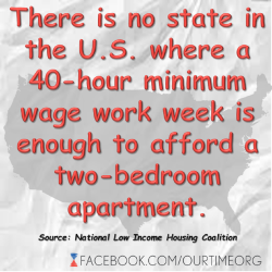 ourtimeorg:  The minimum wage shouldn’t keep you below the