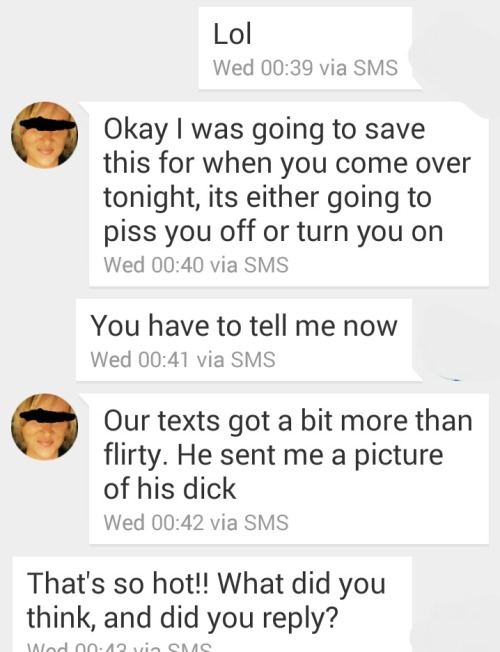 ashandj:  Another hot text from this hot couple  I like that she pretended to “want more,” meanwhile she had already blown the guy.