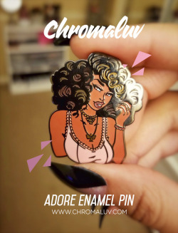   ✦NEW✦ My very first enamel pin!! There’s glitter detail