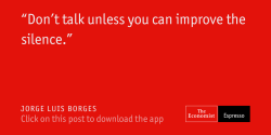 theeconomist:    Our ‪#‎EconEspresso‬ quote of the day