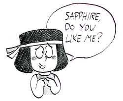 making-friendos:Someone requested some rupphire content a little