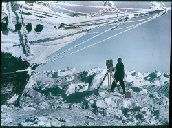 humanoidhistory:Early color photographs of Antarctica, circa