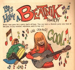 1950sunlimited:  you can have a beatnik party any time of year!