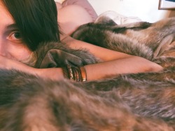 balsam-fawn: Who knew a faux fur blanket could provide me with