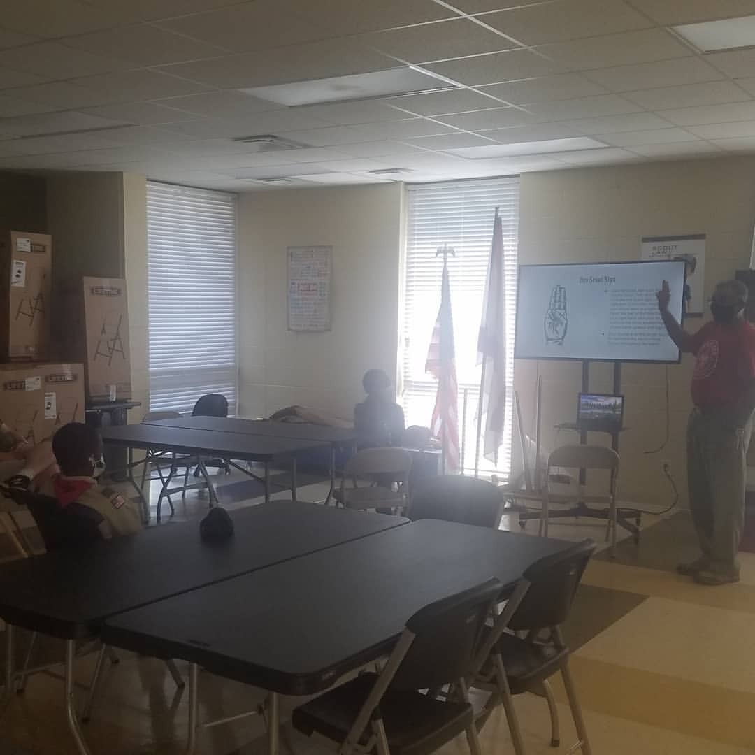 <p>Taking sometime today to go over some scout basics with new scouts (at Albert F. Farrar Sr.scout Hut)<br/>
<a href="https://www.instagram.com/p/CDpHlRMJpi9/?igshid=1oeq3sbqx1h1i">https://www.instagram.com/p/CDpHlRMJpi9/?igshid=1oeq3sbqx1h1i</a></p>