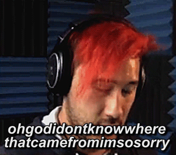 dogiplier:  Headline: YouTuber gets frightened by own burps (x)