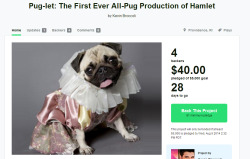foxnewsofficial:  help them  Hmmm pugs in a production of Hamlet